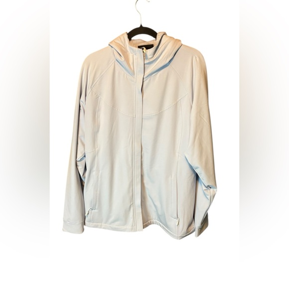 Kirkland Signature Jackets & Blazers - Kirkland Water-Repellent Wind Resistant Softshell Jacket Sky Blue Size XL